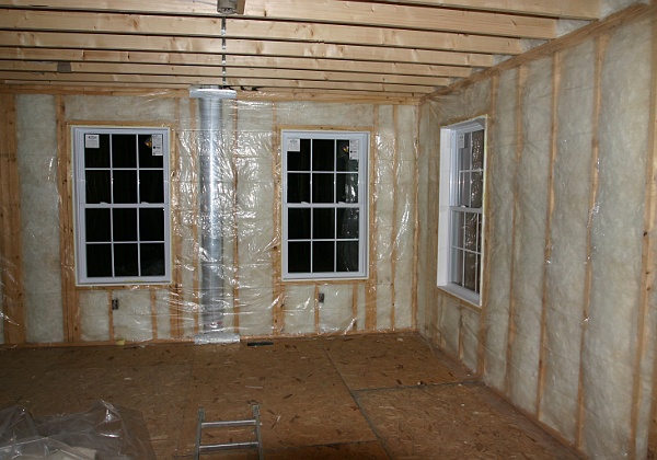 Insulation And Sheetrock